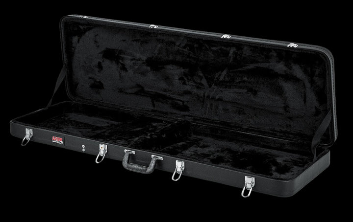 GWE-BASS Hard-Shell Wood Case For Bass Guitars