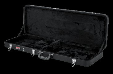 GWE-ELEC Hard-Shell Wood Case for Electric Guitars