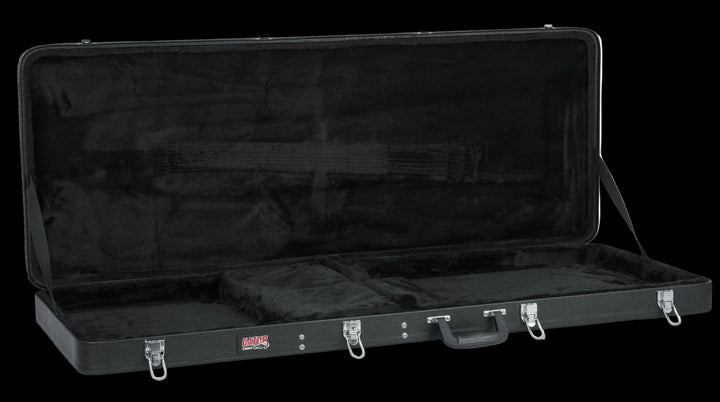 GWE-EXTREME Hard Shell Wood Case for Explorer/Flying V Shape Guitars