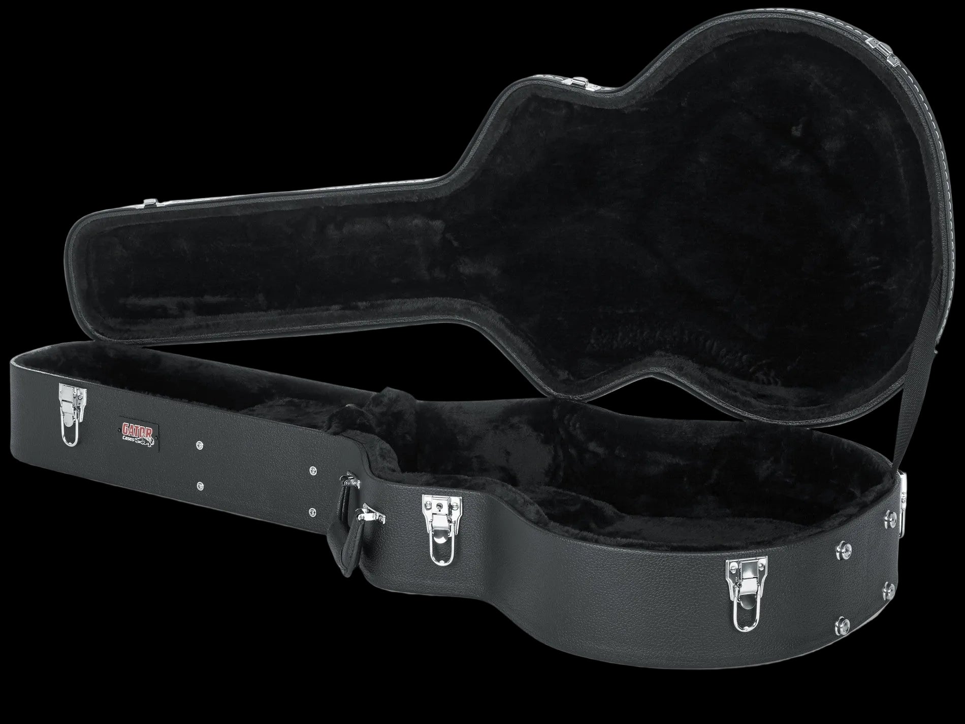 GW-JUMBO Deluxe Wood Case for Jumbo Acoustic Guitars – Dave's