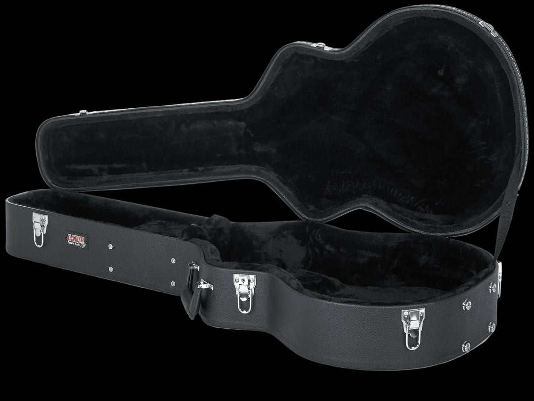 GW-JUMBO Deluxe Wood Case for Jumbo Acoustic Guitars