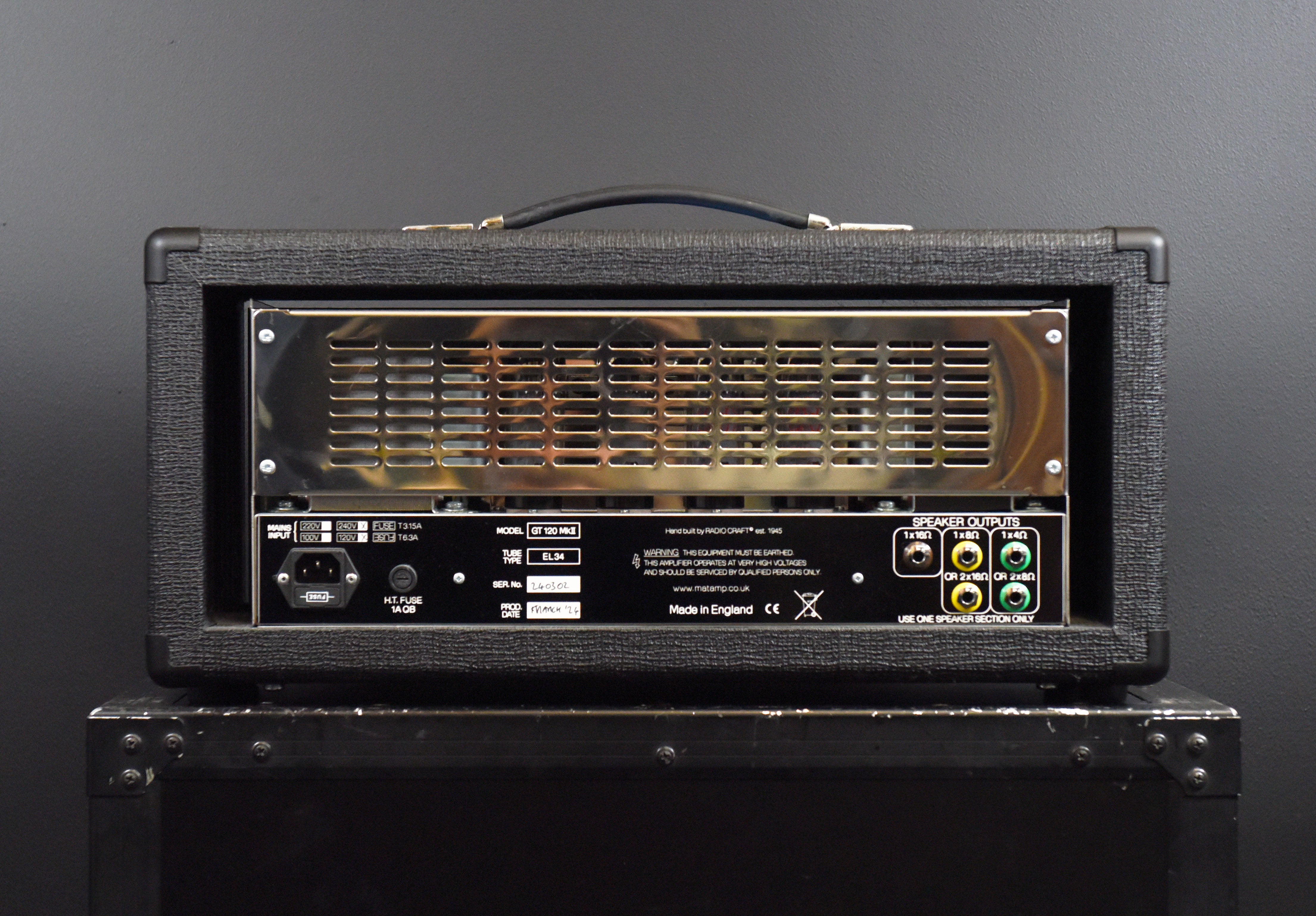 Green GT120 MKII EL34 Head, Recent – Dave's Guitar Shop