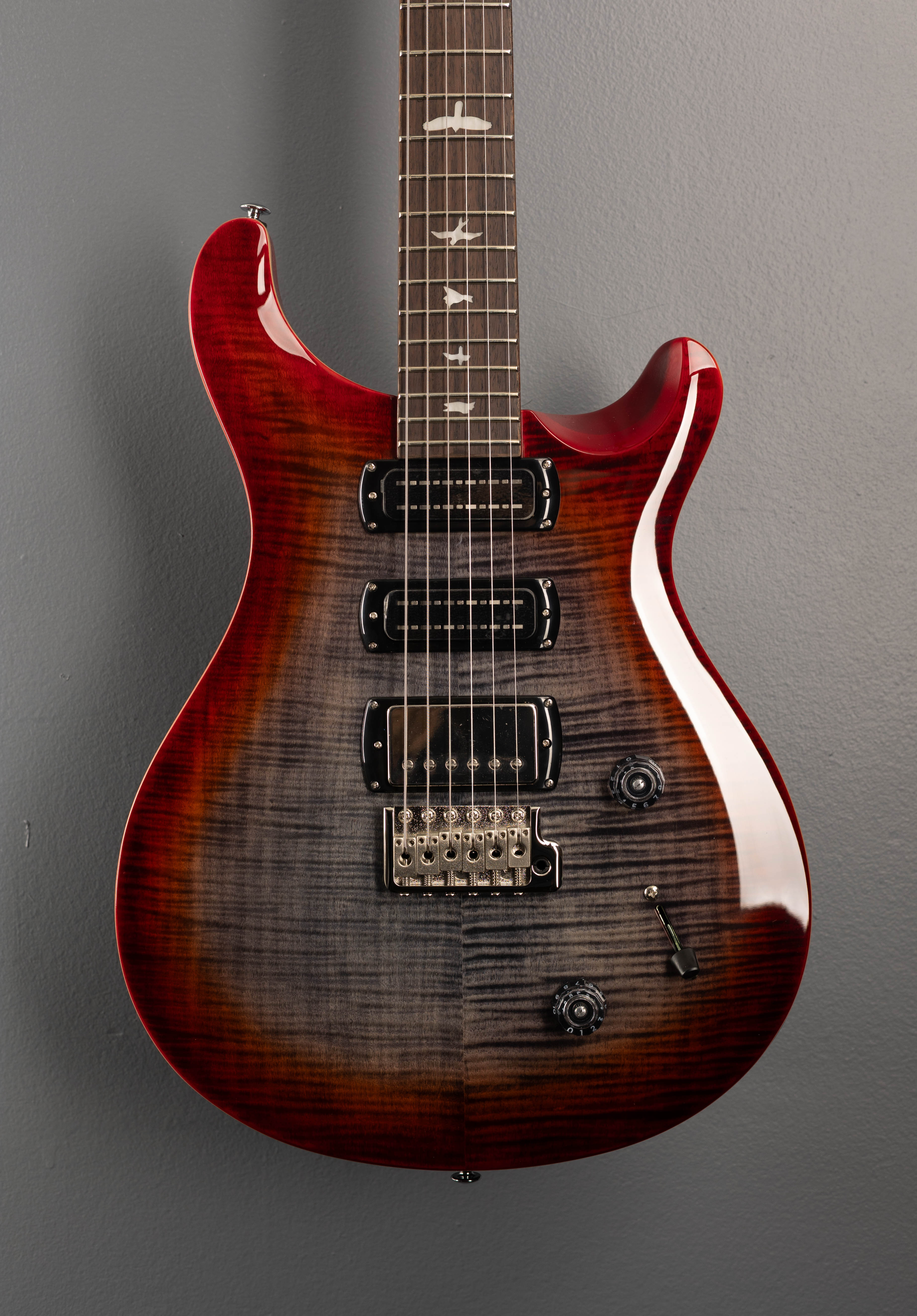 PRSGuitar Custom SE チャコールグレーバースト SE Studio - Charcoal Cherry Burst – Dave's Guitar Shop