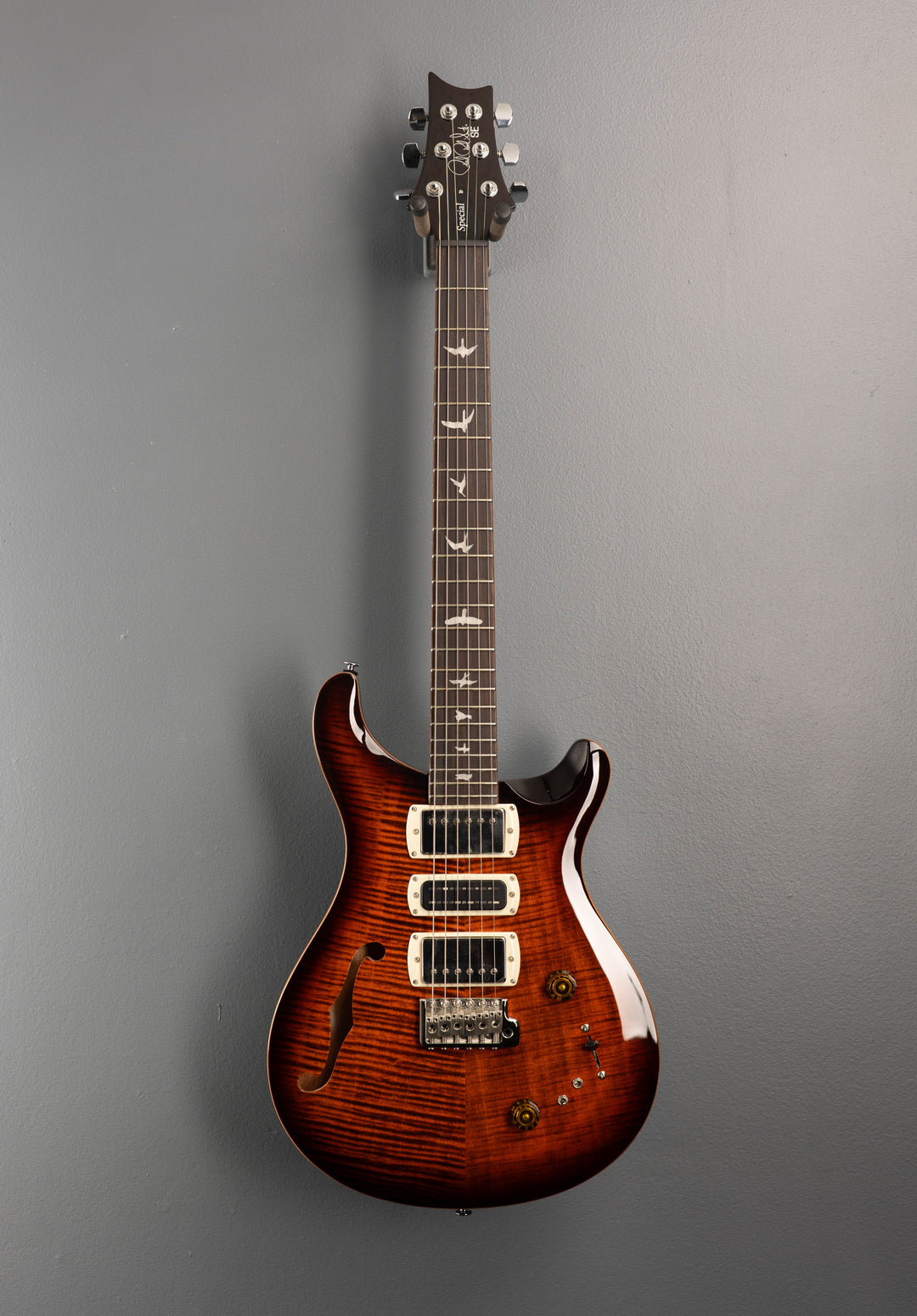 SE Special Semi Hollow - Orange Tiger Smokeburst