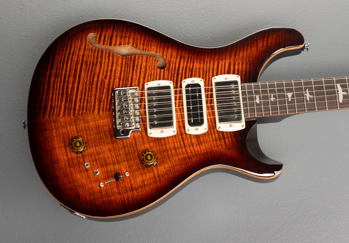 SE Special Semi Hollow - Orange Tiger Smokeburst