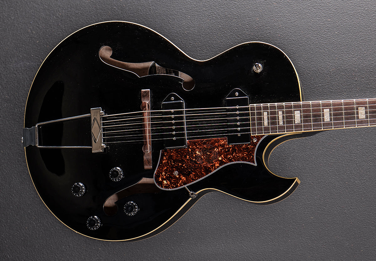 ギター HMPF DoubleRay Custom Shop Factory Special H-575 w/Dogear P90's - Ebony – Dave's