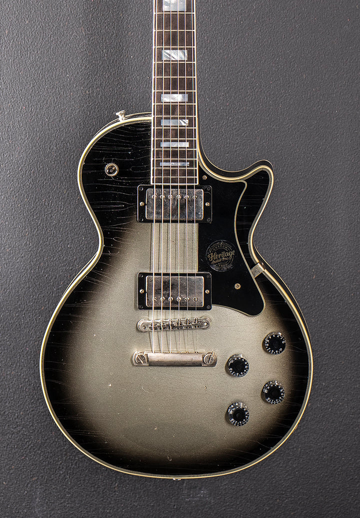 Custom Shop Core Collection H-157 Mahogany Top Artisan Aged - Titanium Burst