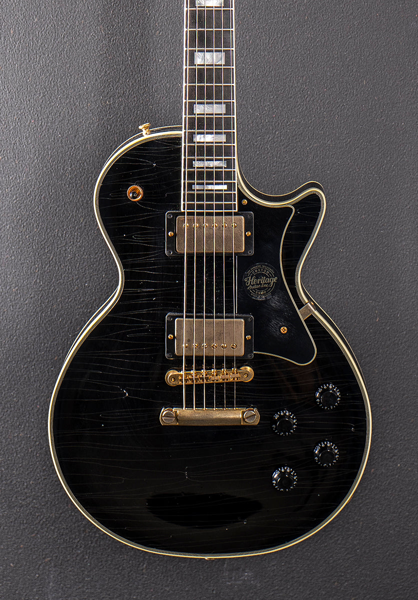 Custom Shop Core Collection H-157 Mahogany Top Artisan Aged - Ebony
