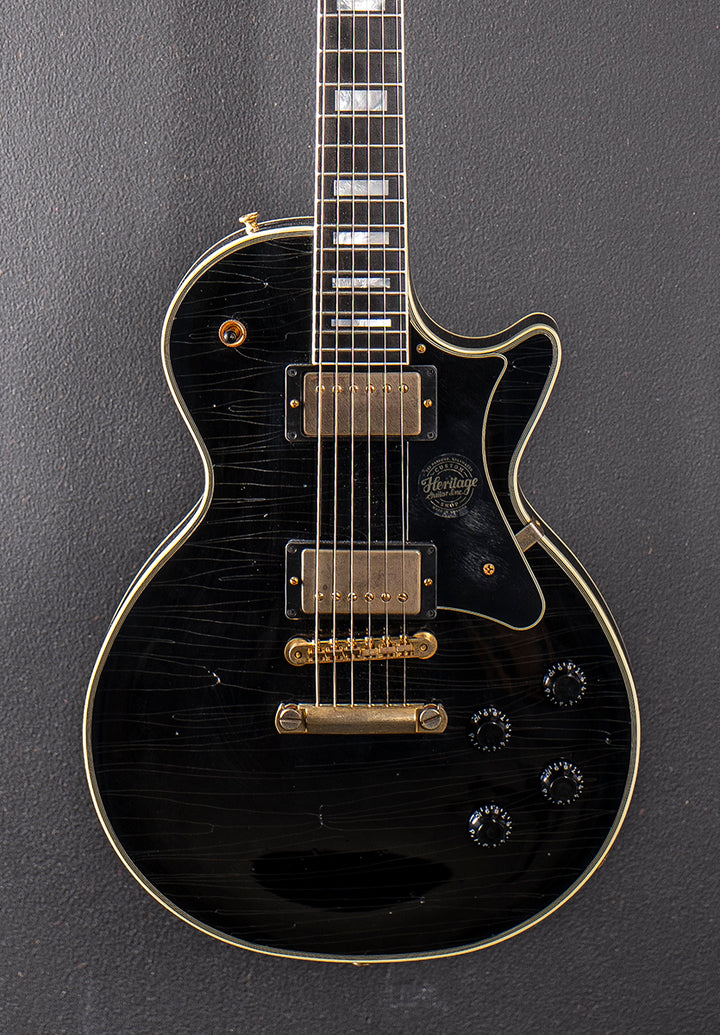 Custom Shop Core Collection H-157 Mahogany Top Artisan Aged - Ebony