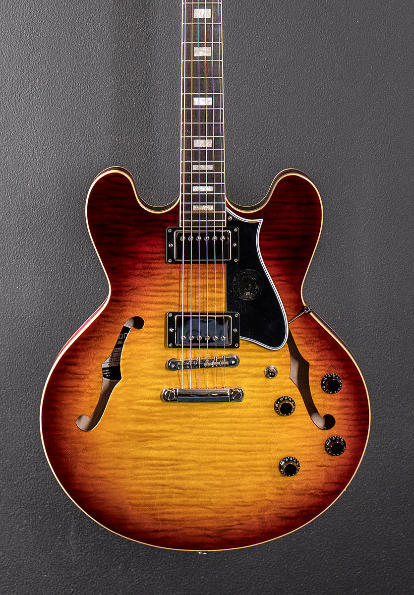 Custom Shop Core Collection H-535 - Dark Cherry Sunburst