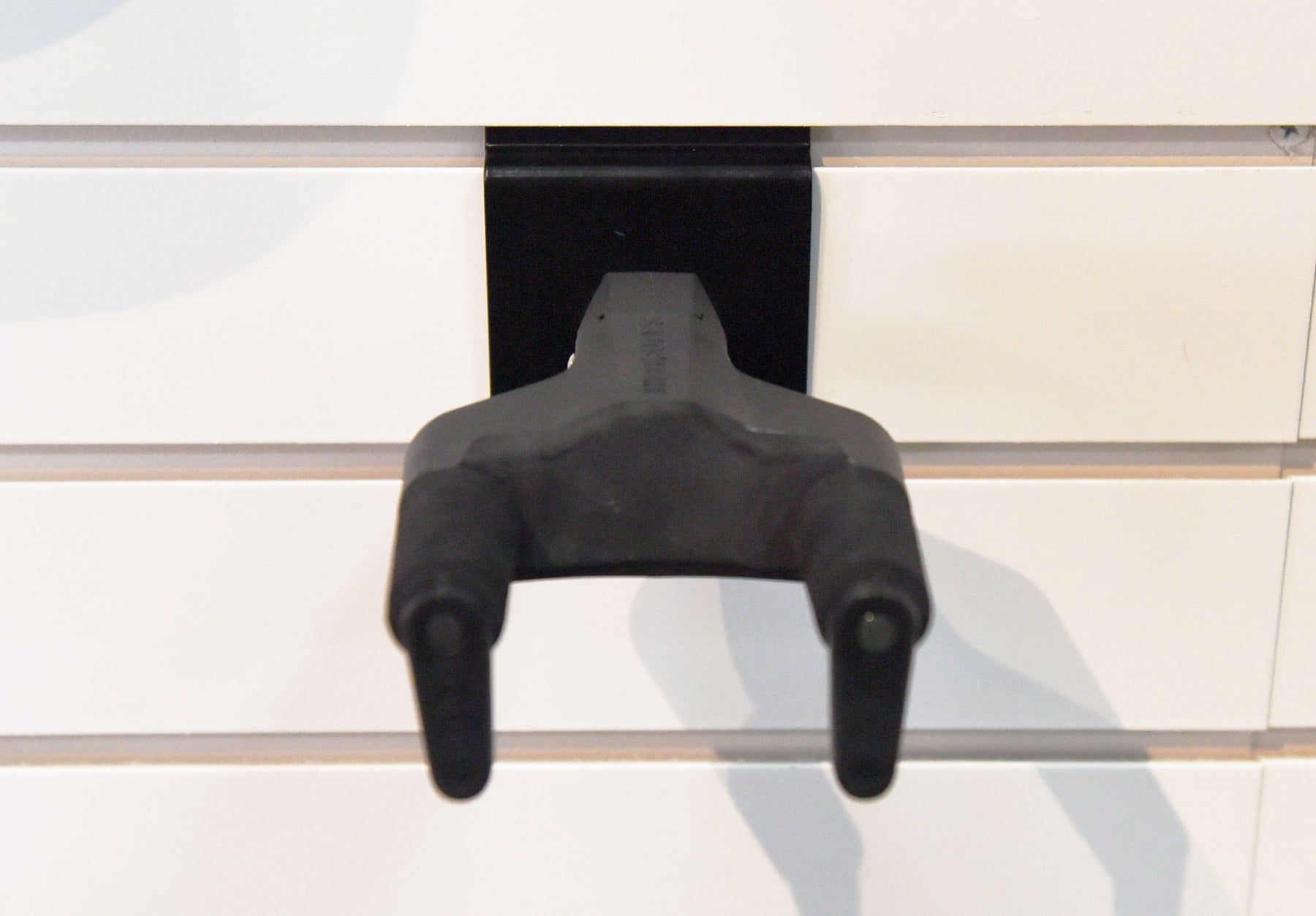 A019D Locking Slatwall Guitar Hanger, Recent Dave's Guitar Shop