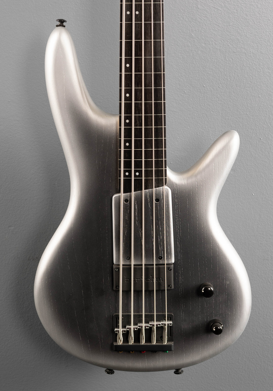 Gary Willis Signature GWB25TH 5 String Bass - Silver Wave Burst Flat