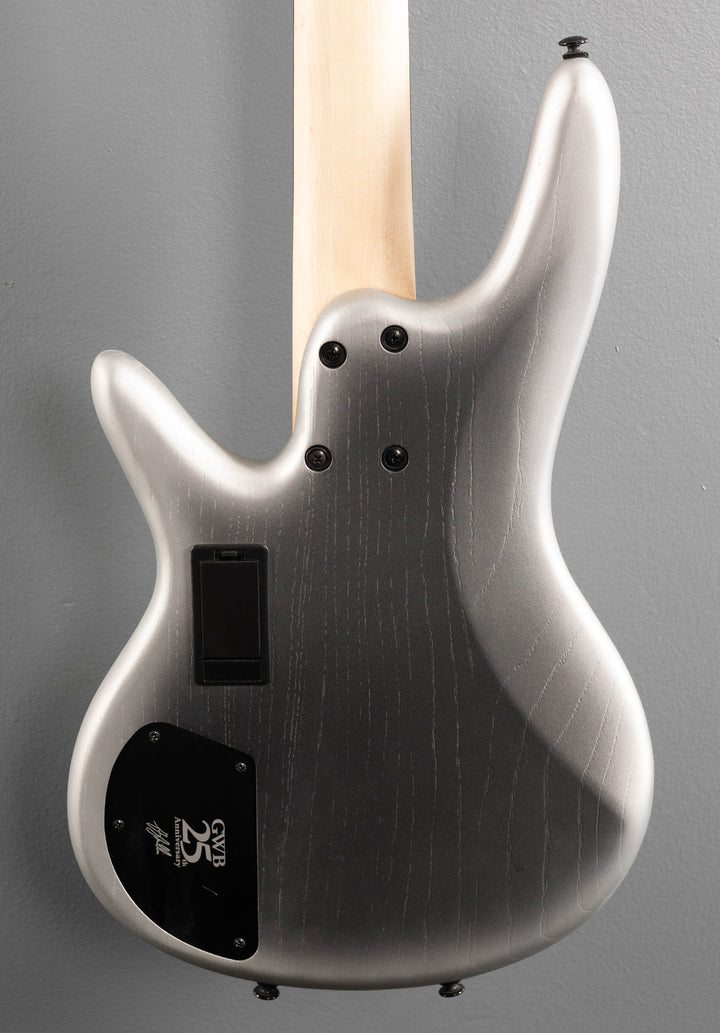 Gary Willis Signature GWB25TH 5 String Bass - Silver Wave Burst Flat