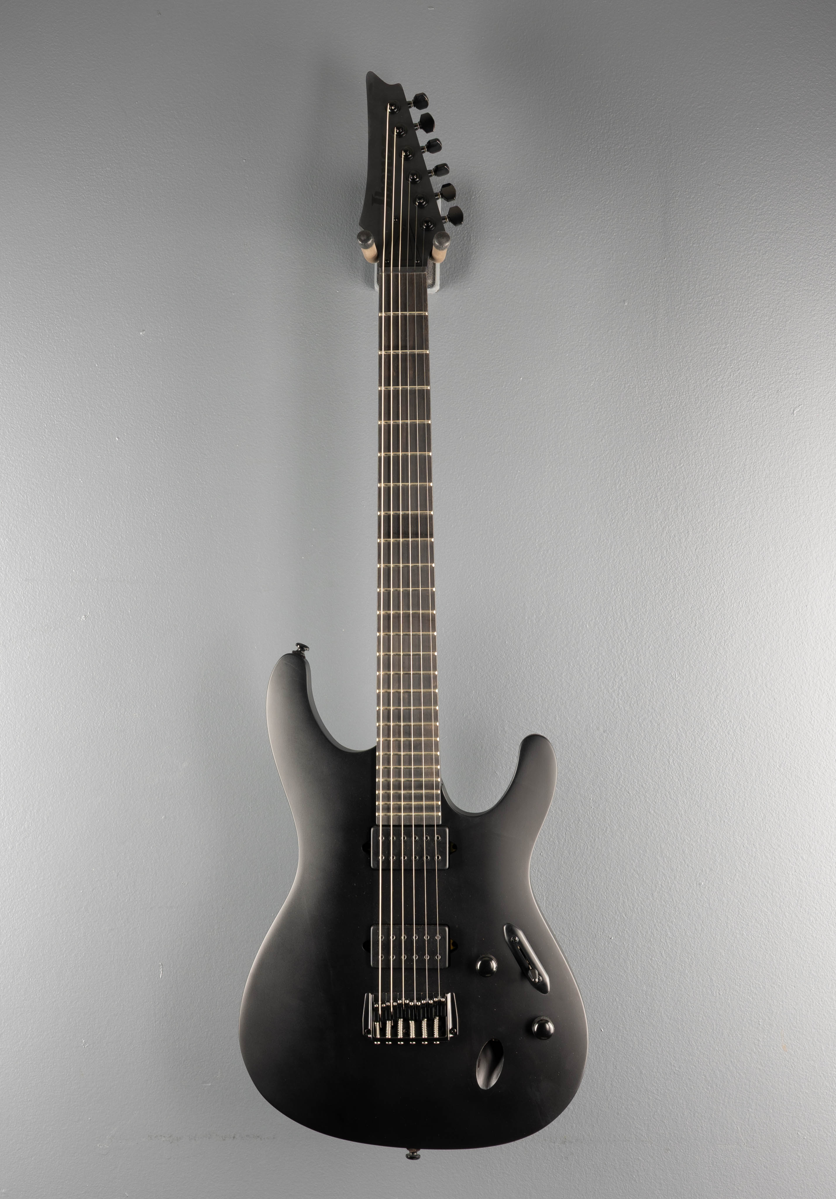 Iron Label S721RB - Black Flat – Dave's Guitar Shop