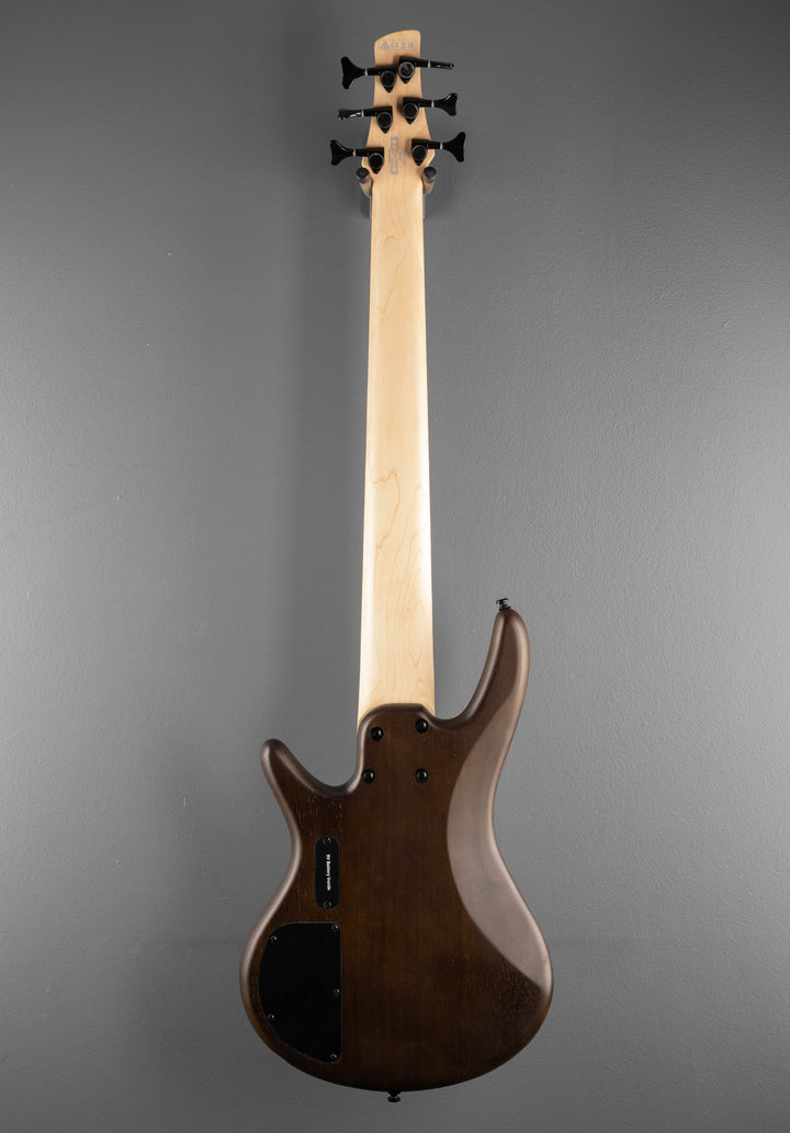 GSR206B 6 String Bass - Walnut Flat