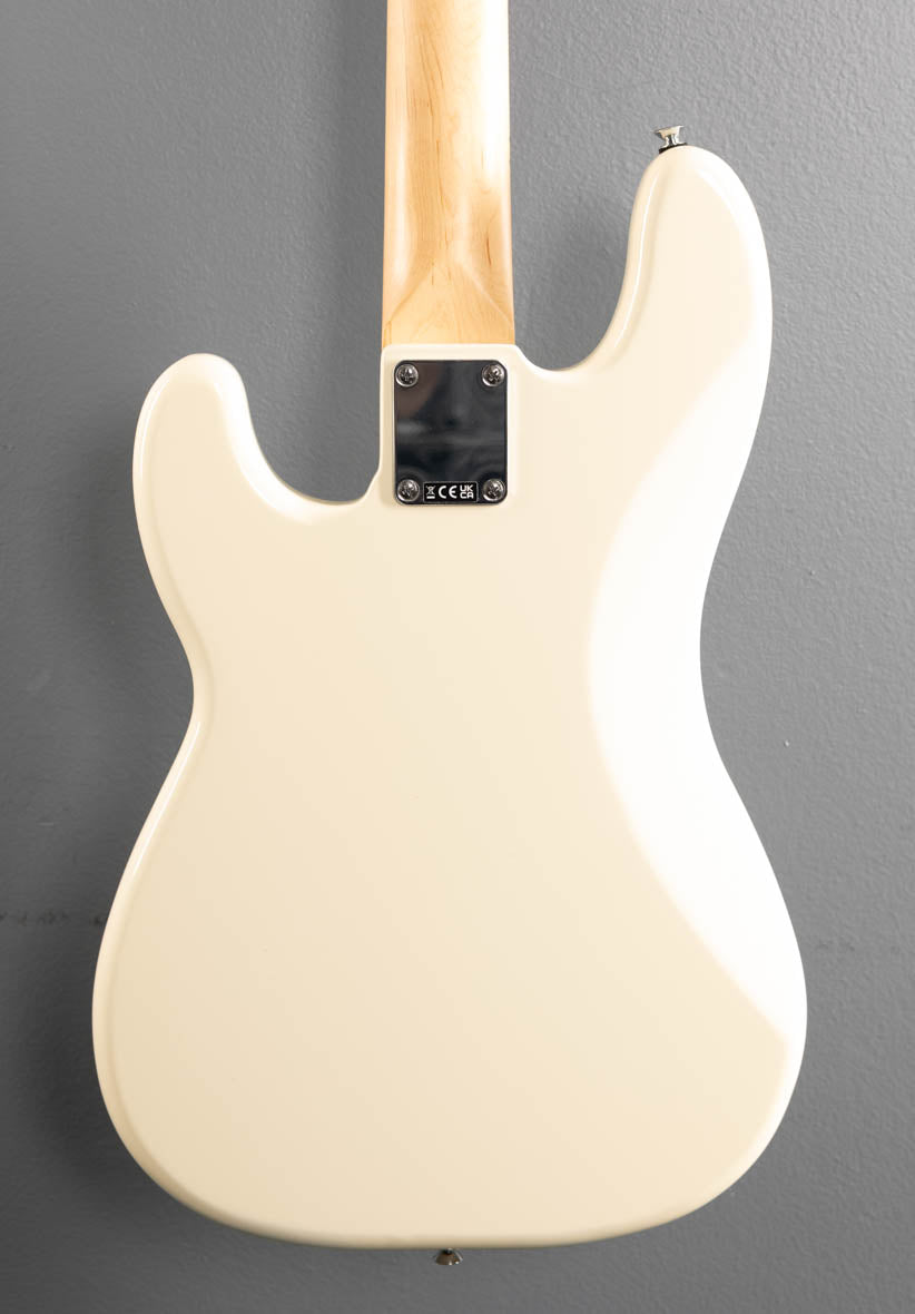 Standard Precision Bass - Olympic White w/Maple