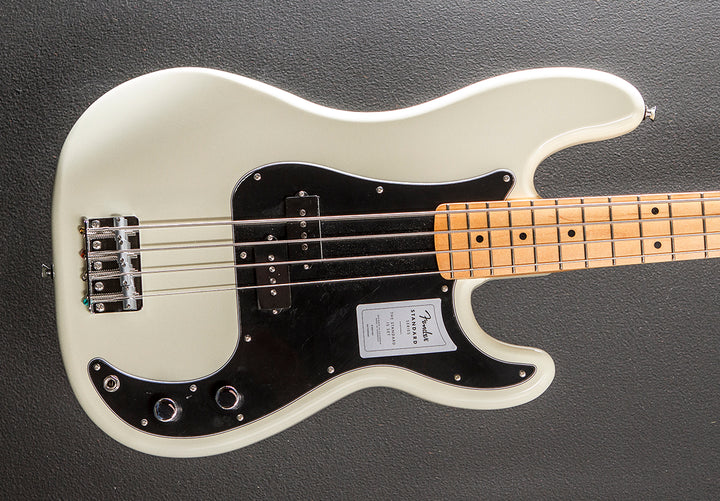 Standard Precision Bass - Olympic White w/Maple