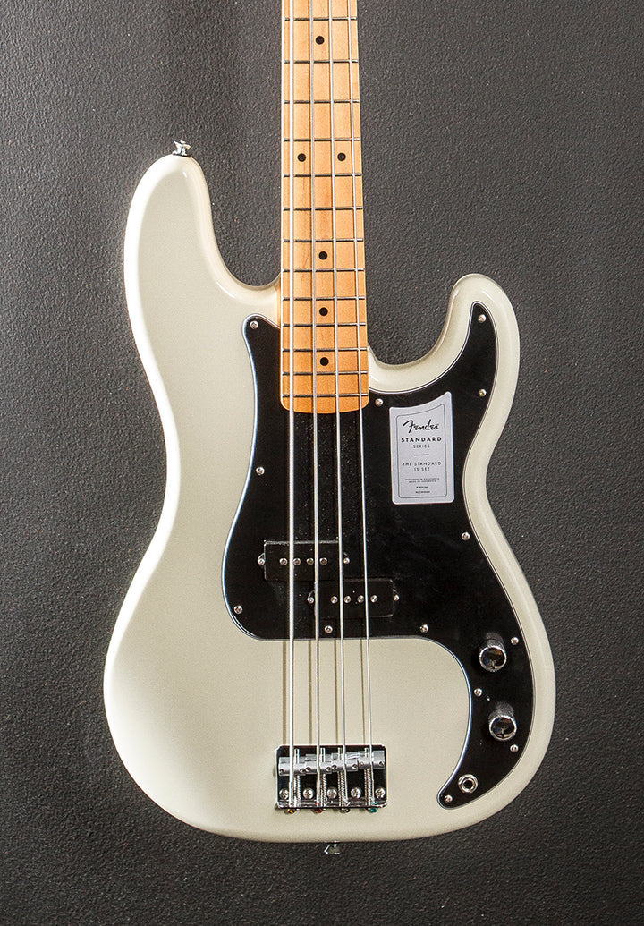 Standard Precision Bass - Olympic White w/Maple