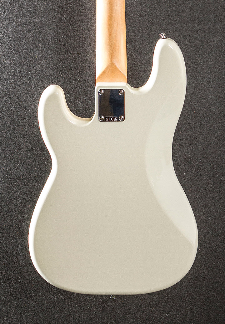 Standard Precision Bass - Olympic White w/Maple