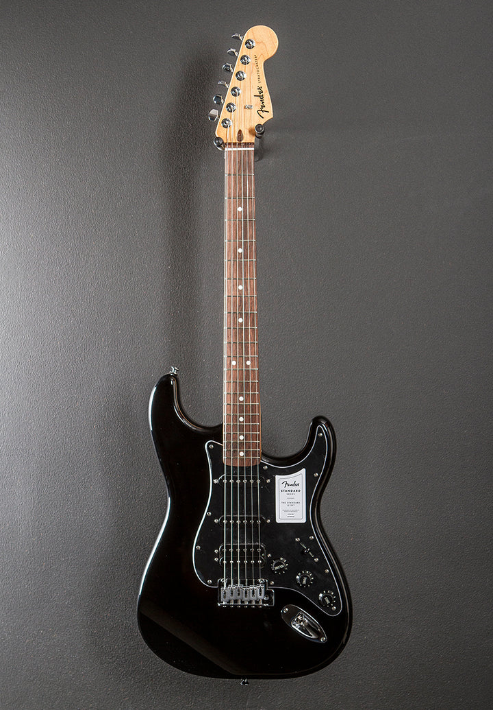 Standard Stratocaster HSS - Black w/Indian Laurel