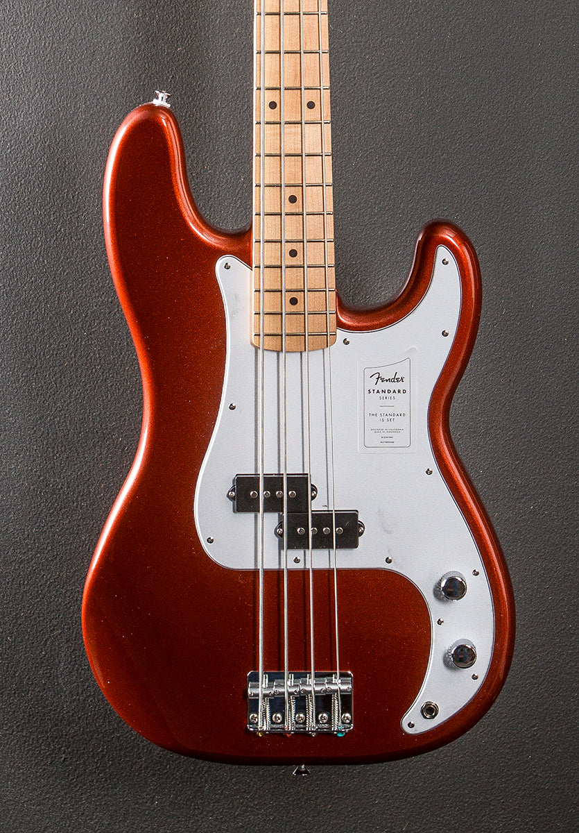 Standard Precision Bass - Candy Cola w/Maple – Dave's Guitar Shop