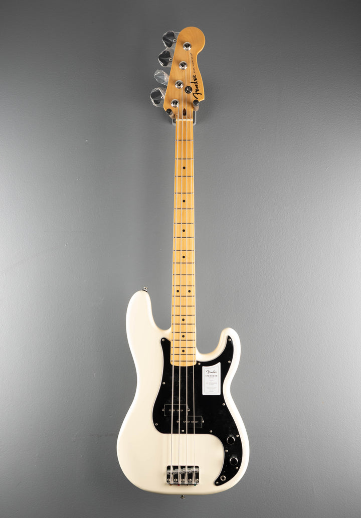 Standard Precision Bass - Olympic White w/Maple