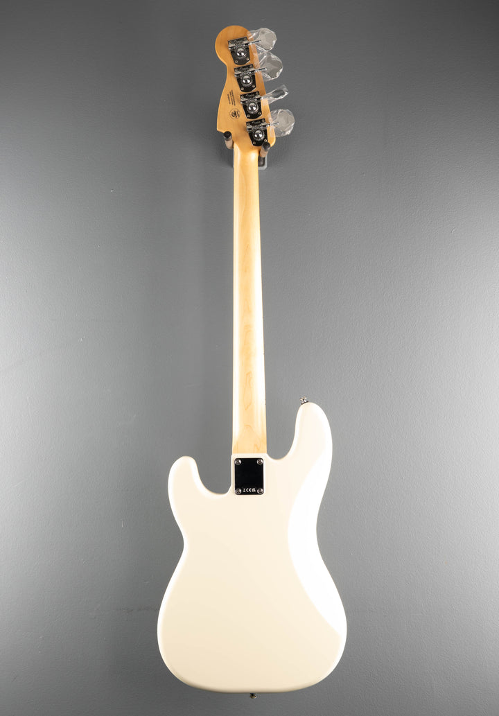 Standard Precision Bass - Olympic White w/Maple