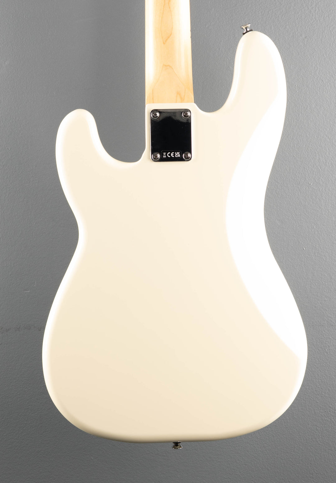 Standard Precision Bass - Olympic White w/Maple