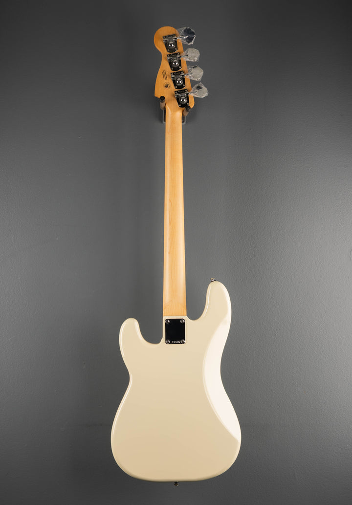 Standard Precision Bass - Olympic White w/Maple