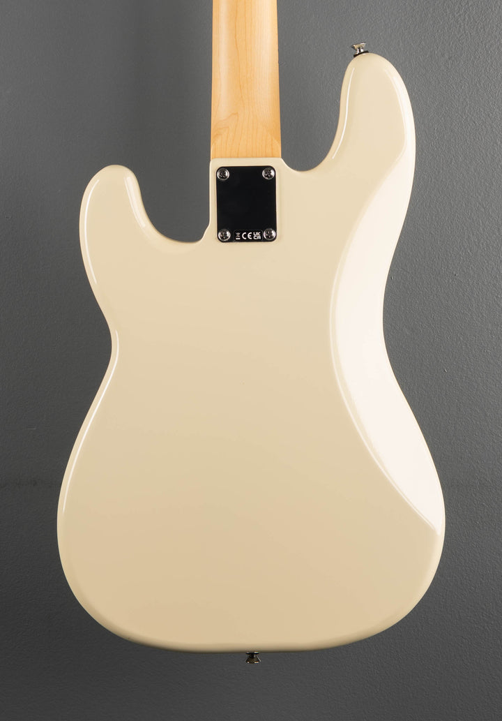 Standard Precision Bass - Olympic White w/Maple