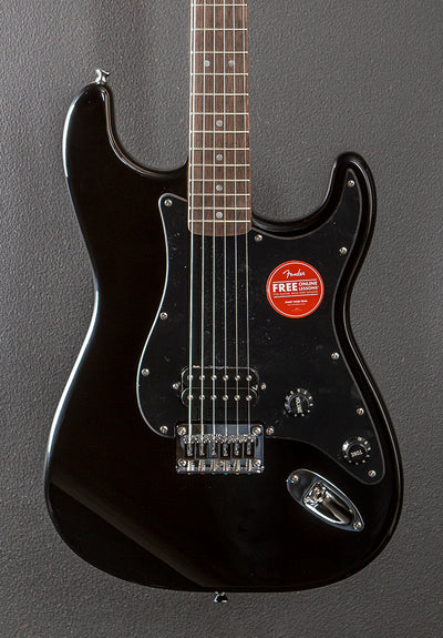 Sonic Stratocaster HT H - Black w/Indian Laurel