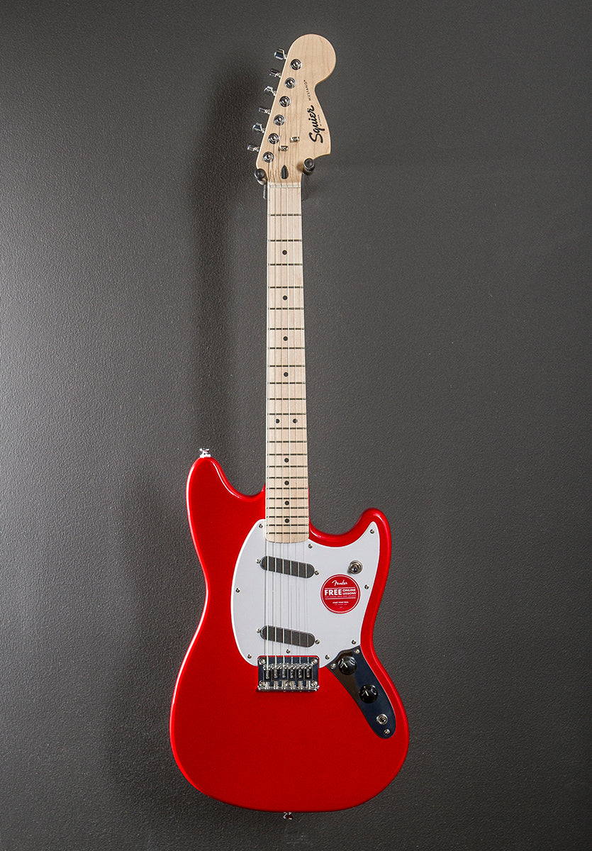 Sonic Mustang - Torino Red – Dave's Guitar Shop