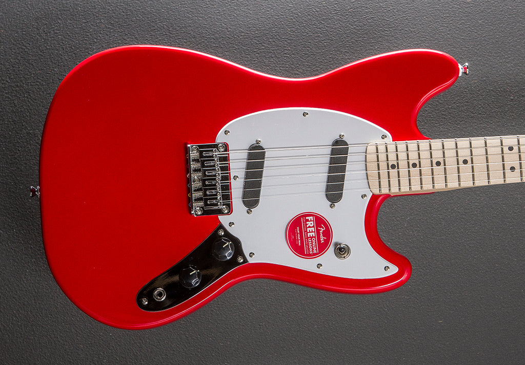 Sonic Mustang - Torino Red – Dave's Guitar Shop