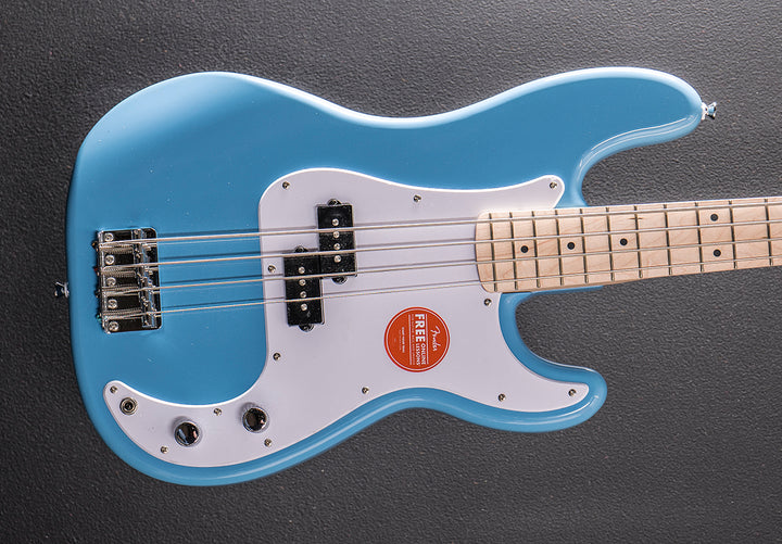Sonic Precision Bass - California Blue w/Maple