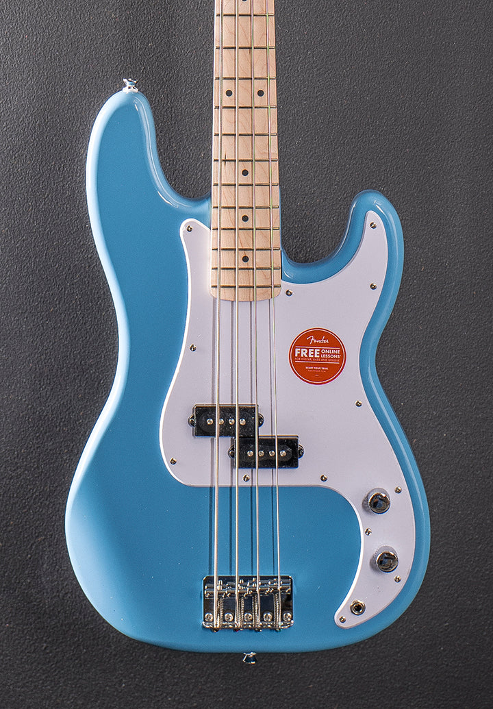 Sonic Precision Bass - California Blue w/Maple