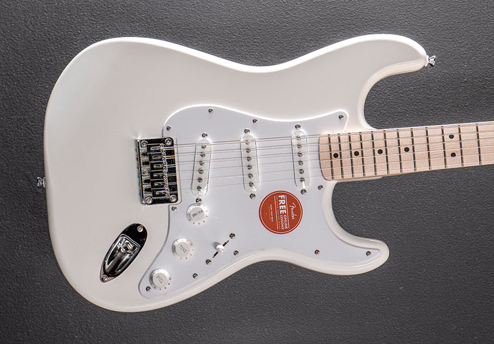 Sonic Stratocaster HT - Arctic White w/Maple