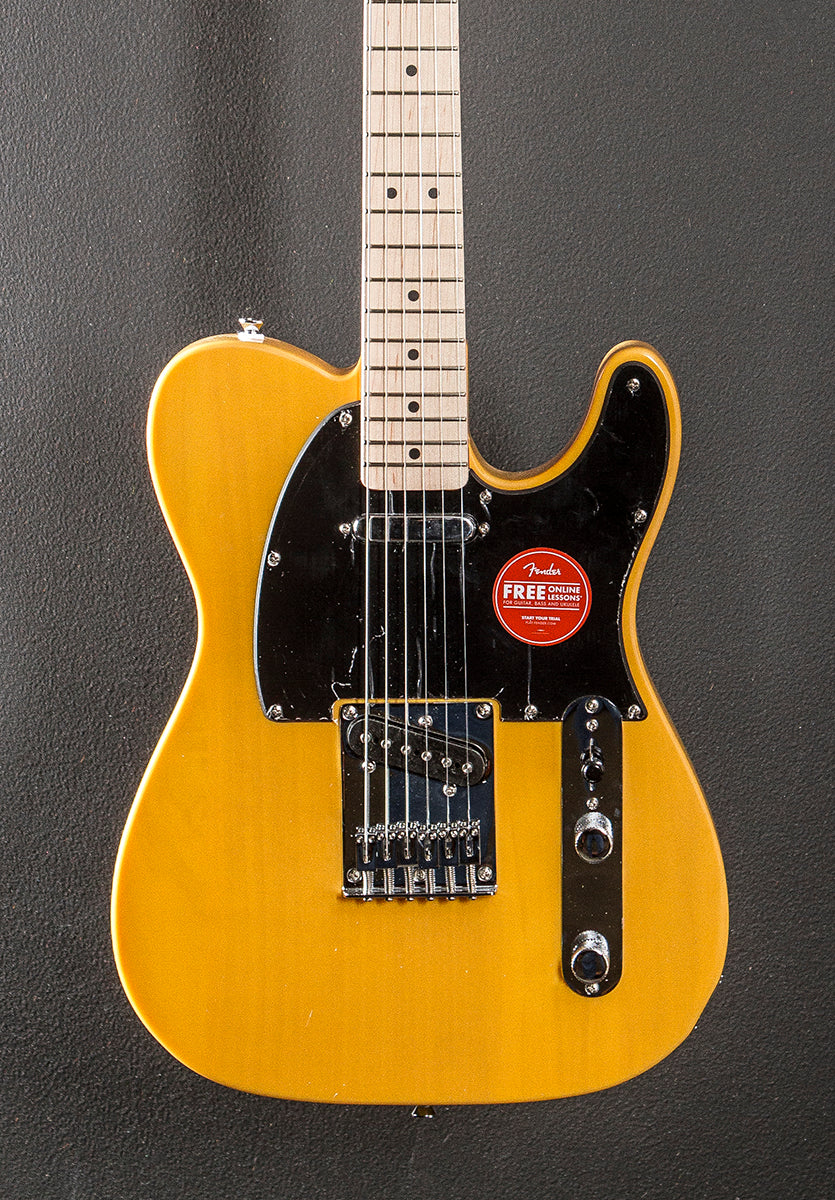 Sonic Telecaster - Butterscotch Blonde w/Maple