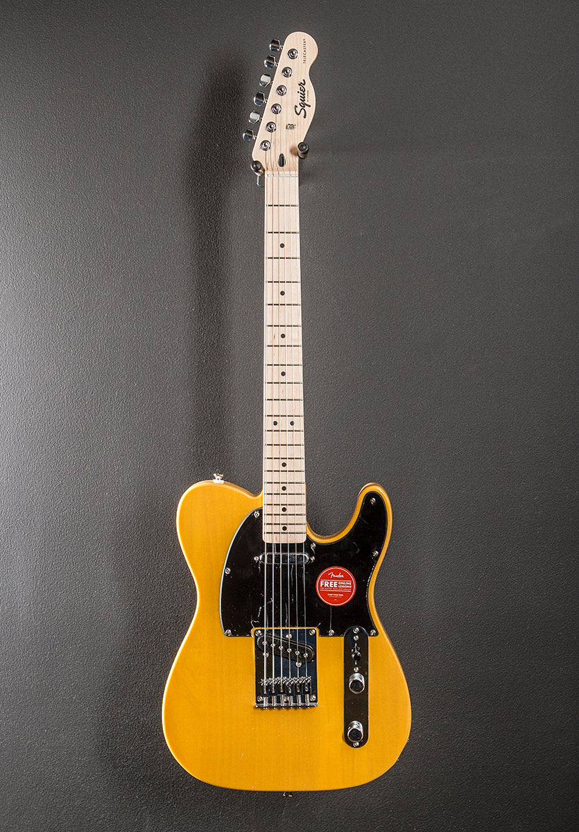 Sonic Telecaster - Butterscotch Blonde w/Maple