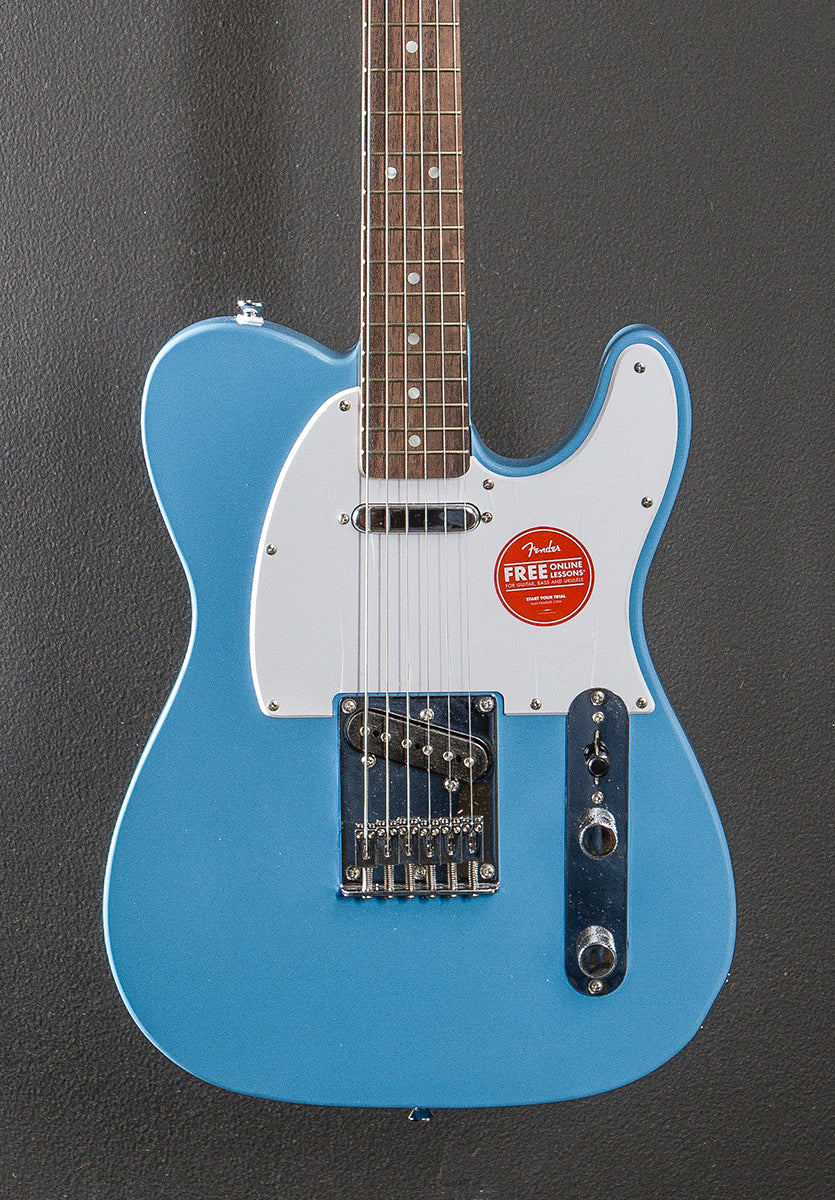 Sonic Telecaster - California Blue w/Indian Laurel – Dave's Guitar