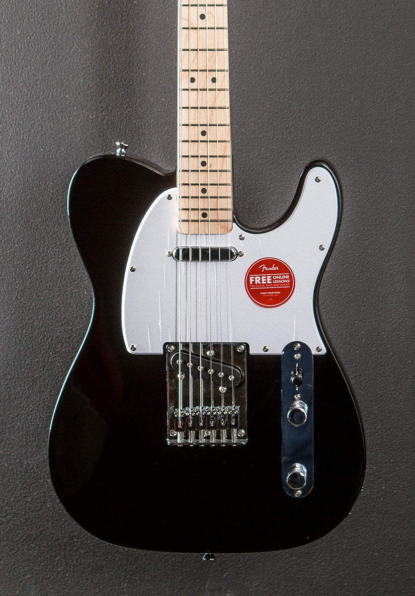 Sonic Telecaster - Black w/Maple