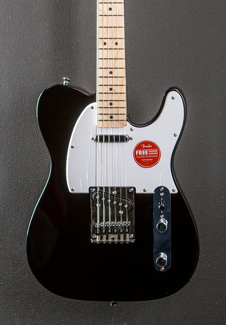 Sonic Telecaster - Black w/Maple