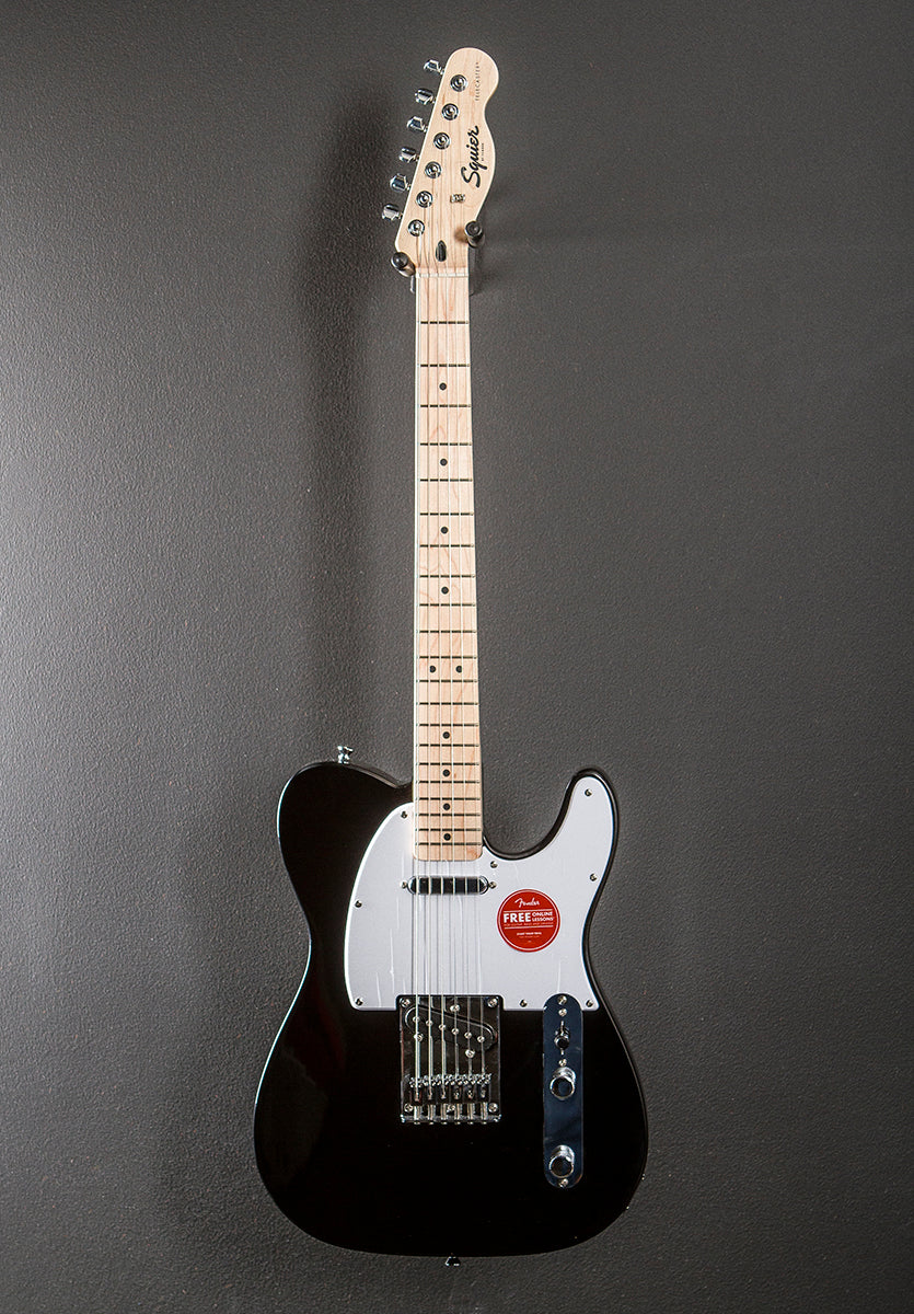 Sonic Telecaster - Black w/Maple – Dave's Guitar Shop