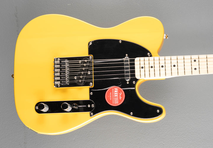 Sonic Telecaster - Butterscotch Blonde w/Maple