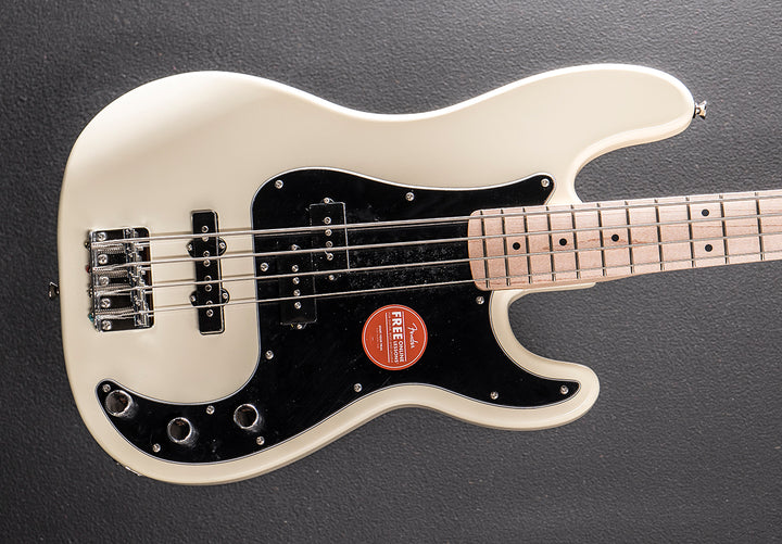 Affinity Series Precision Bass PJ - Olympic White w/Maple