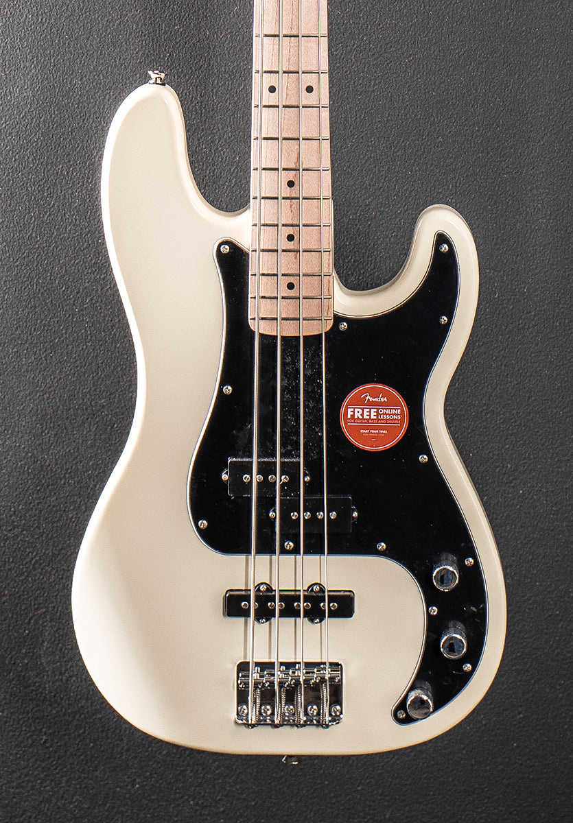 Affinity Series Precision Bass PJ - Olympic White w/Maple