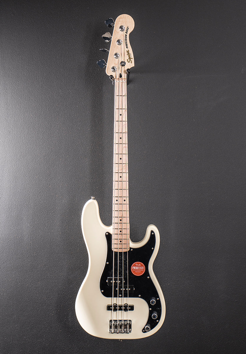 Affinity Series Precision Bass PJ - Olympic White w/Maple