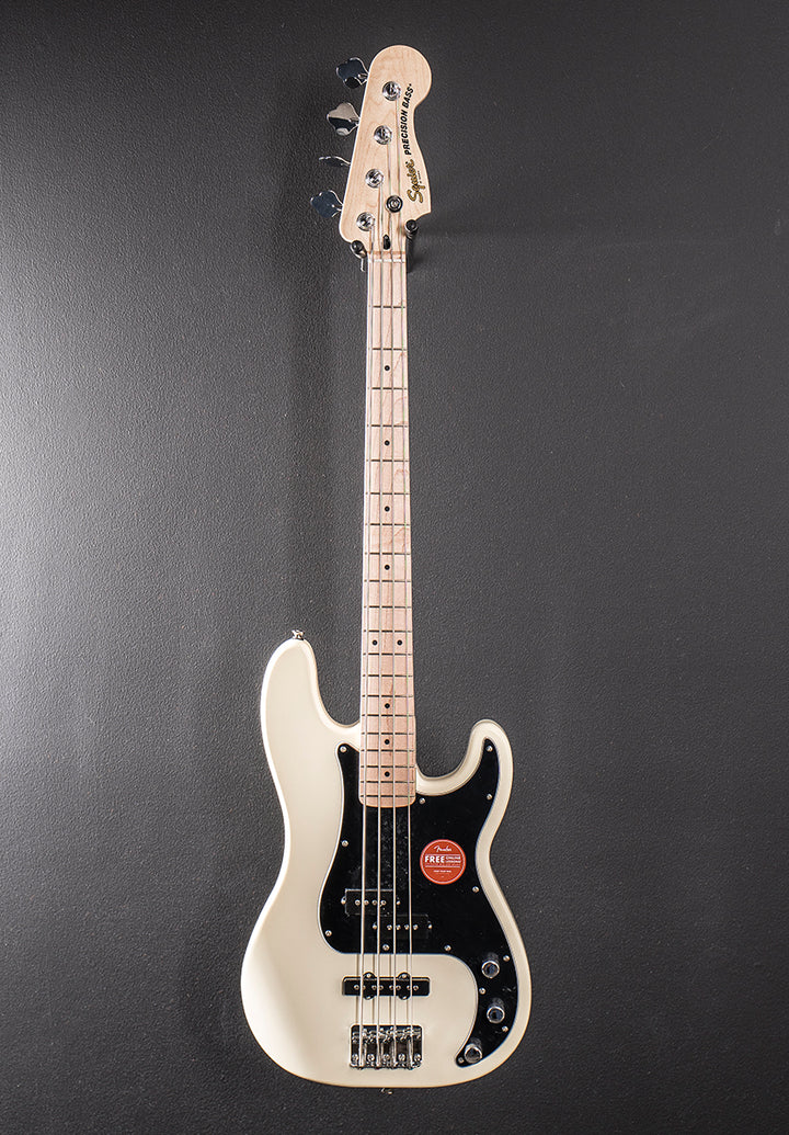Affinity Series Precision Bass PJ - Olympic White w/Maple