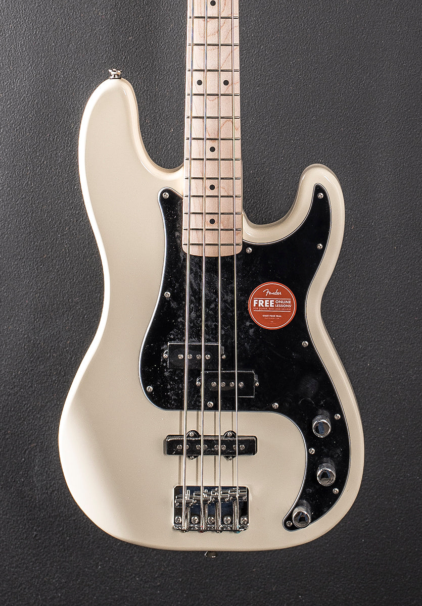 Affinity Series Precision Bass PJ - Olympic White w/Maple