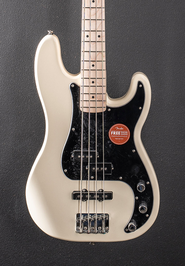 Affinity Series Precision Bass PJ - Olympic White w/Maple