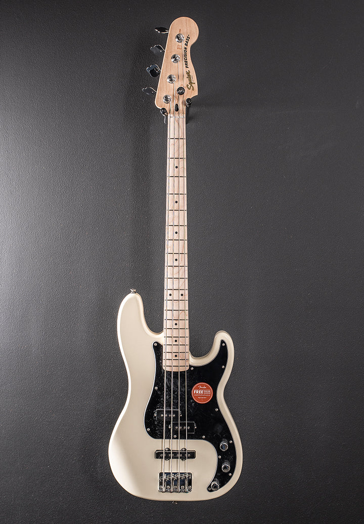 Affinity Series Precision Bass PJ - Olympic White w/Maple
